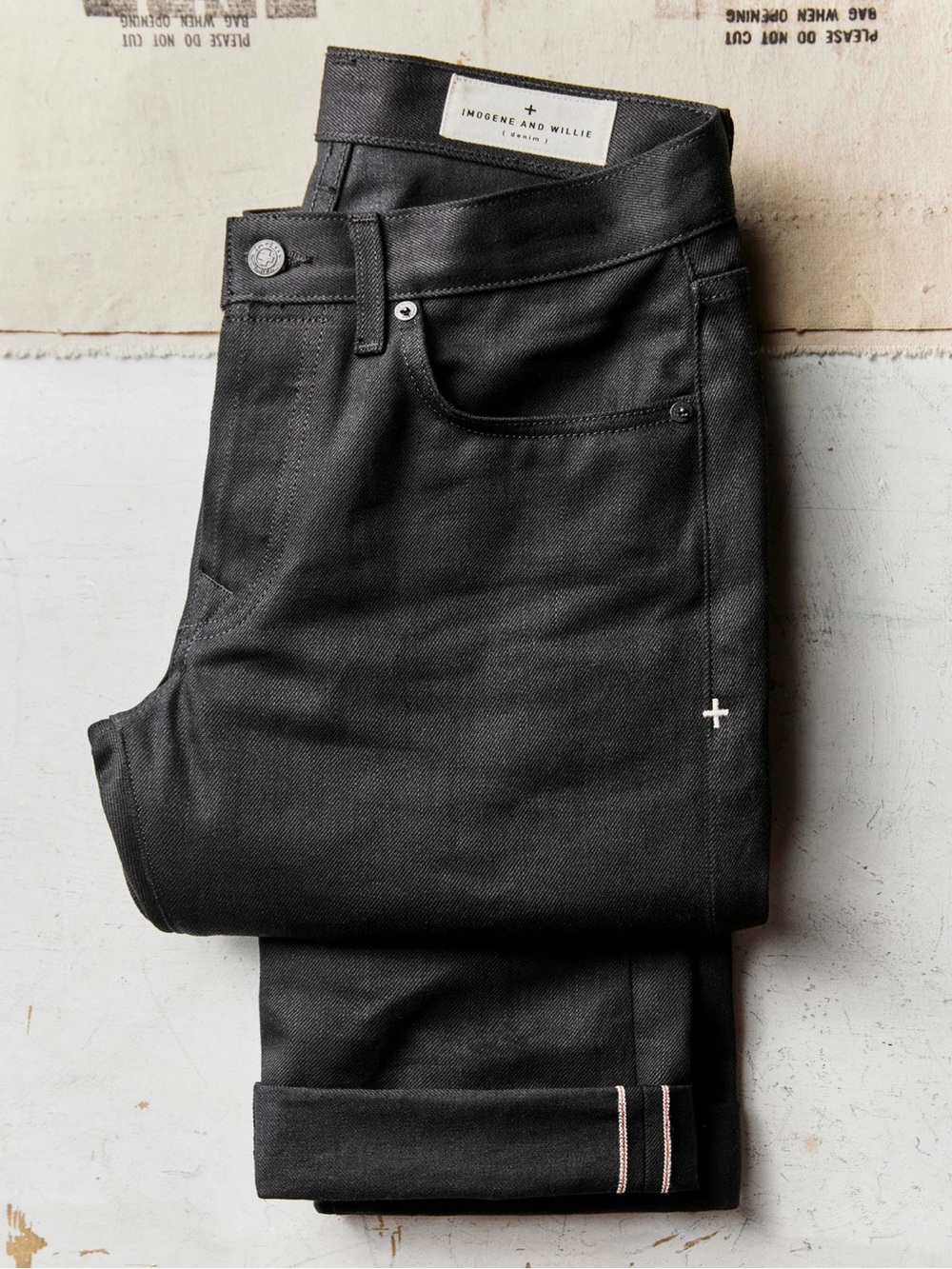 Imogene And Willie | Barton | Black | JP Selvage Jeans
